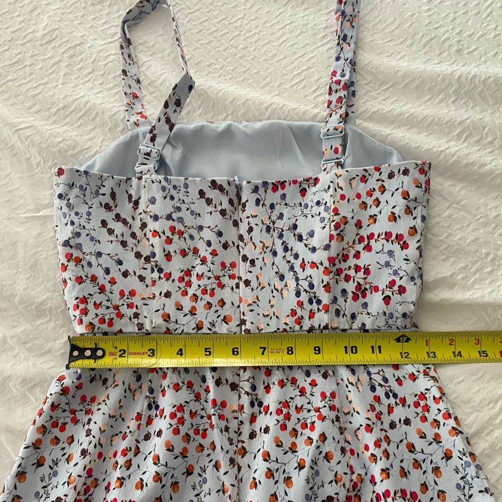 Multicolor Flower Mini Dress - Picture 4 of 6